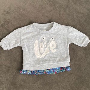 Baby Girl Love sweatshirt